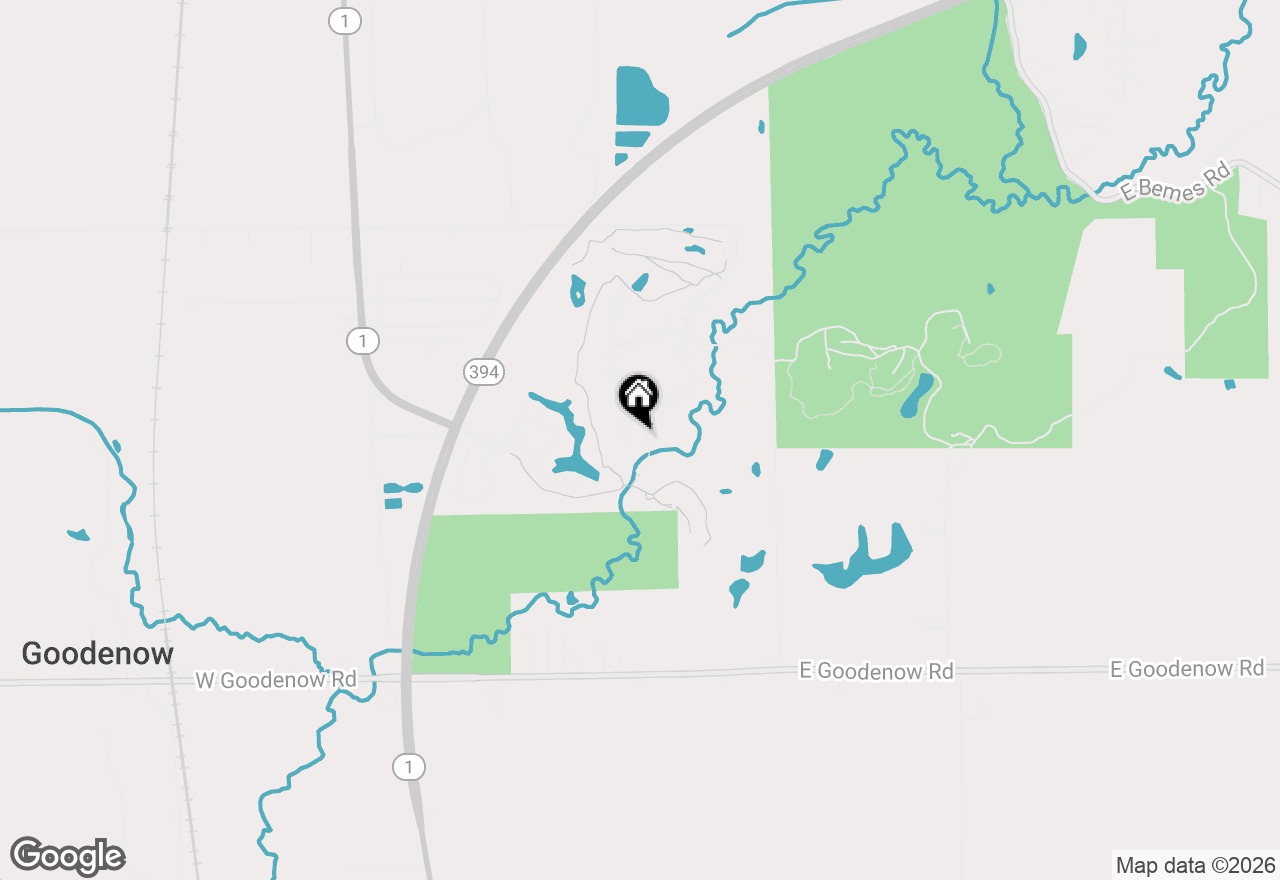 Map of 27047 Pebble Beach Court, Crete, IL 60417