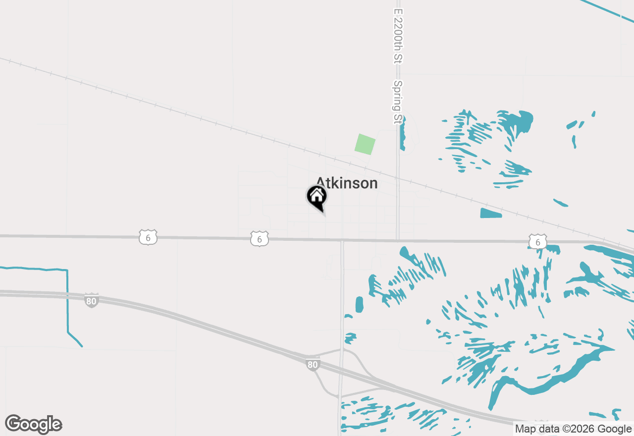 Map of 202 W Williams Street, Atkinson, IL 61235