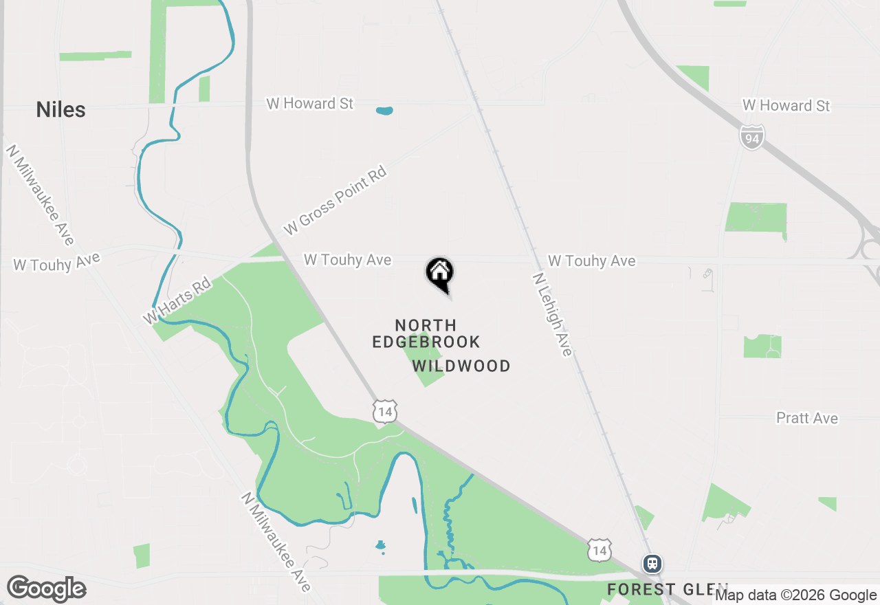 Map of 7100 N Sioux Avenue, Chicago, IL 60646