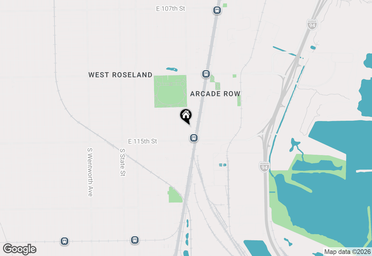 Map of 11412 S King Drive, Chicago, IL 60628