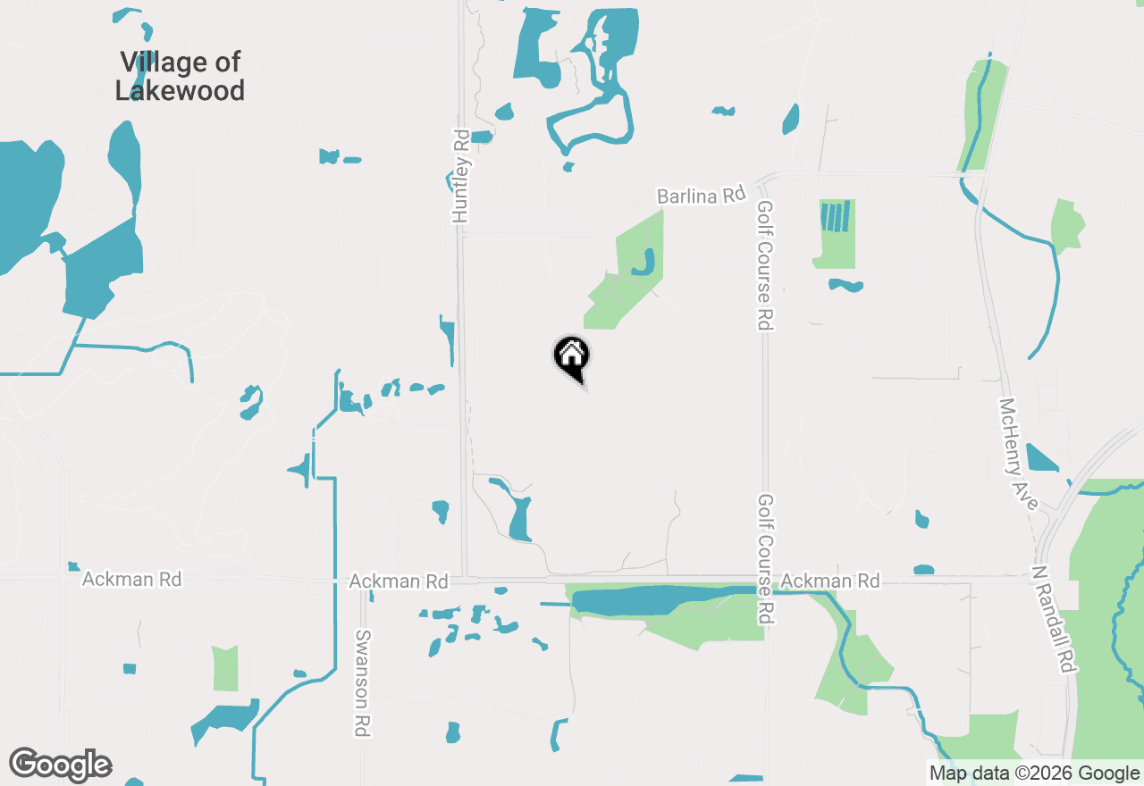 Map of 1047 Waterford Cut, Crystal Lake, IL 60014