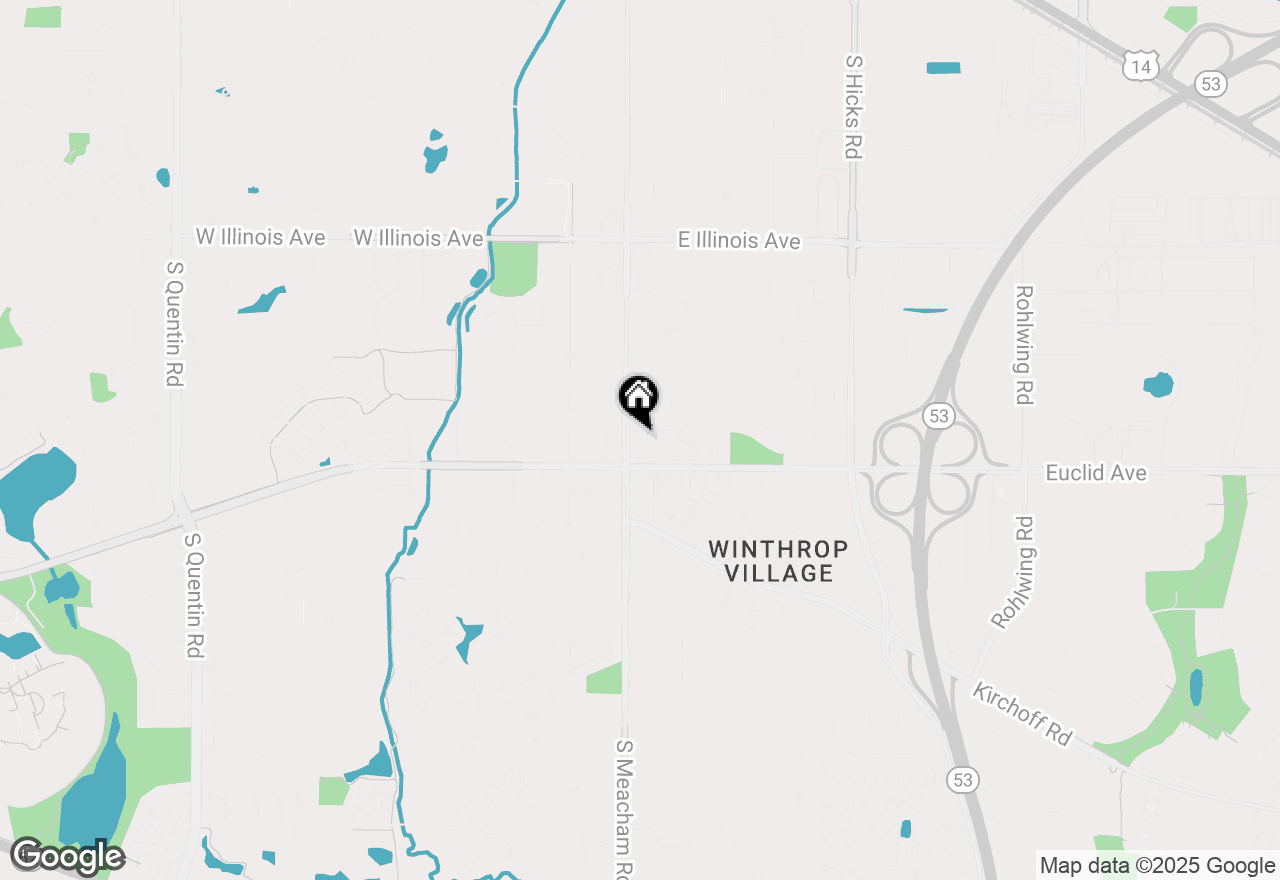 Map of 1900 Plum Grove Road #1A, Rolling Meadows, IL 60008