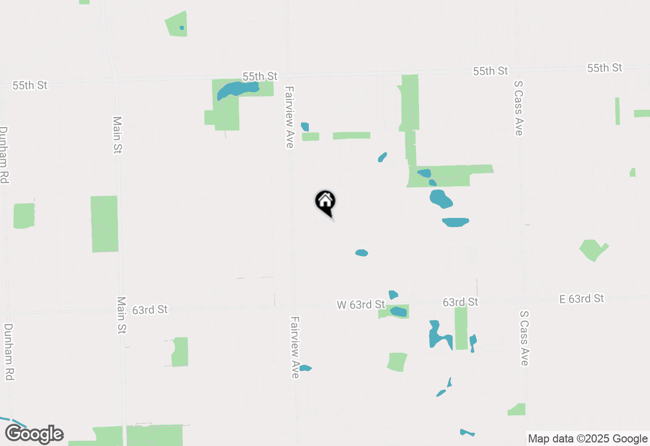 Map of 295 60th Street, Downers Grove, IL 60516