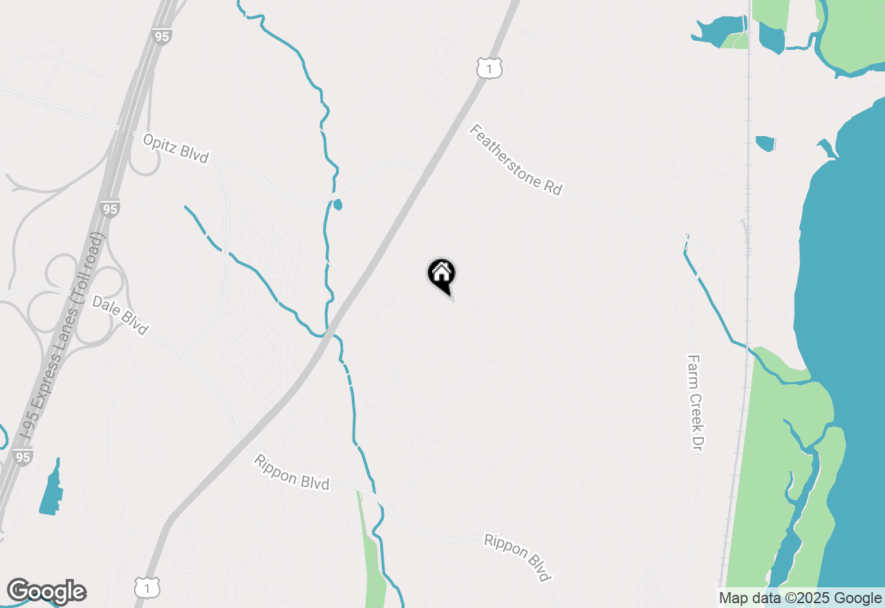 Map of 14919 Enterprise Ln, Woodbridge, VA 22191