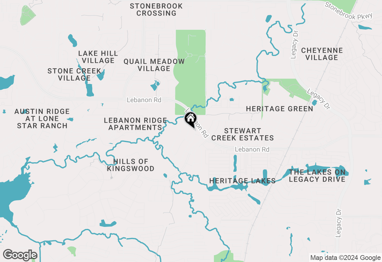 Map of 4688 Cheetah Trail, Frisco, TX 75034