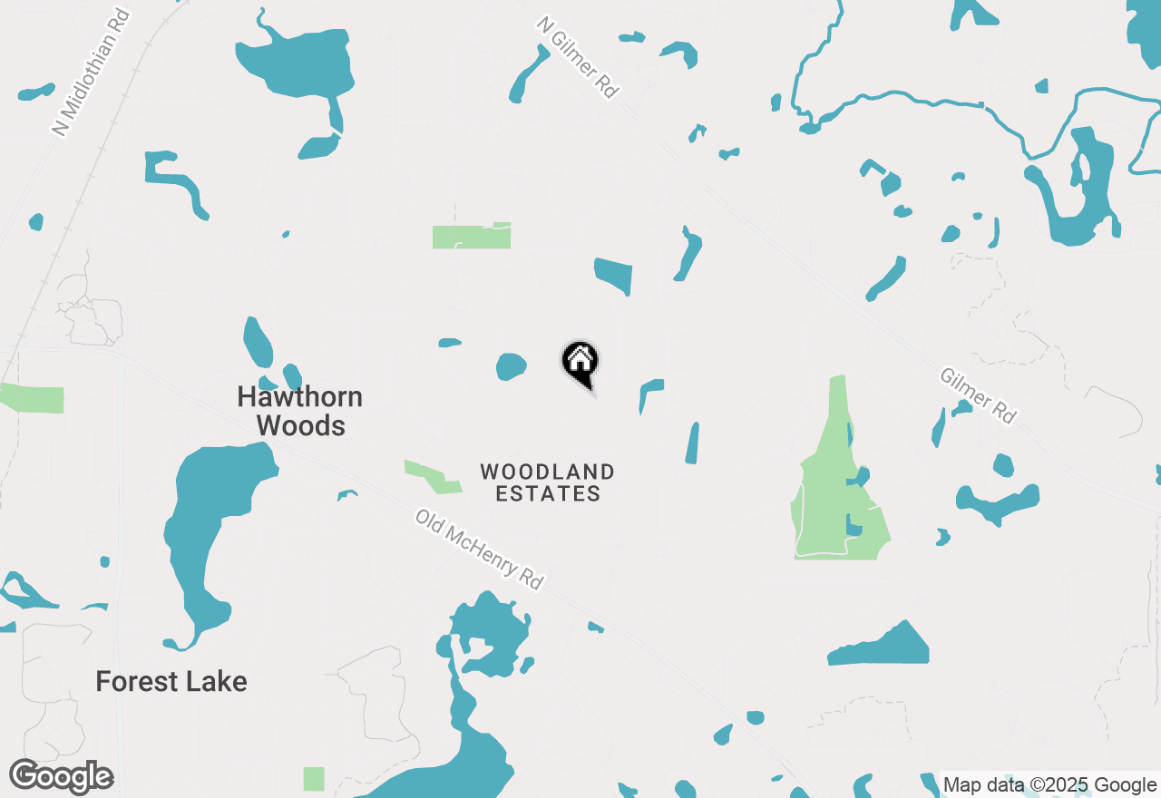 Map of 30 Darlington Drive, Hawthorn Woods, IL 60047