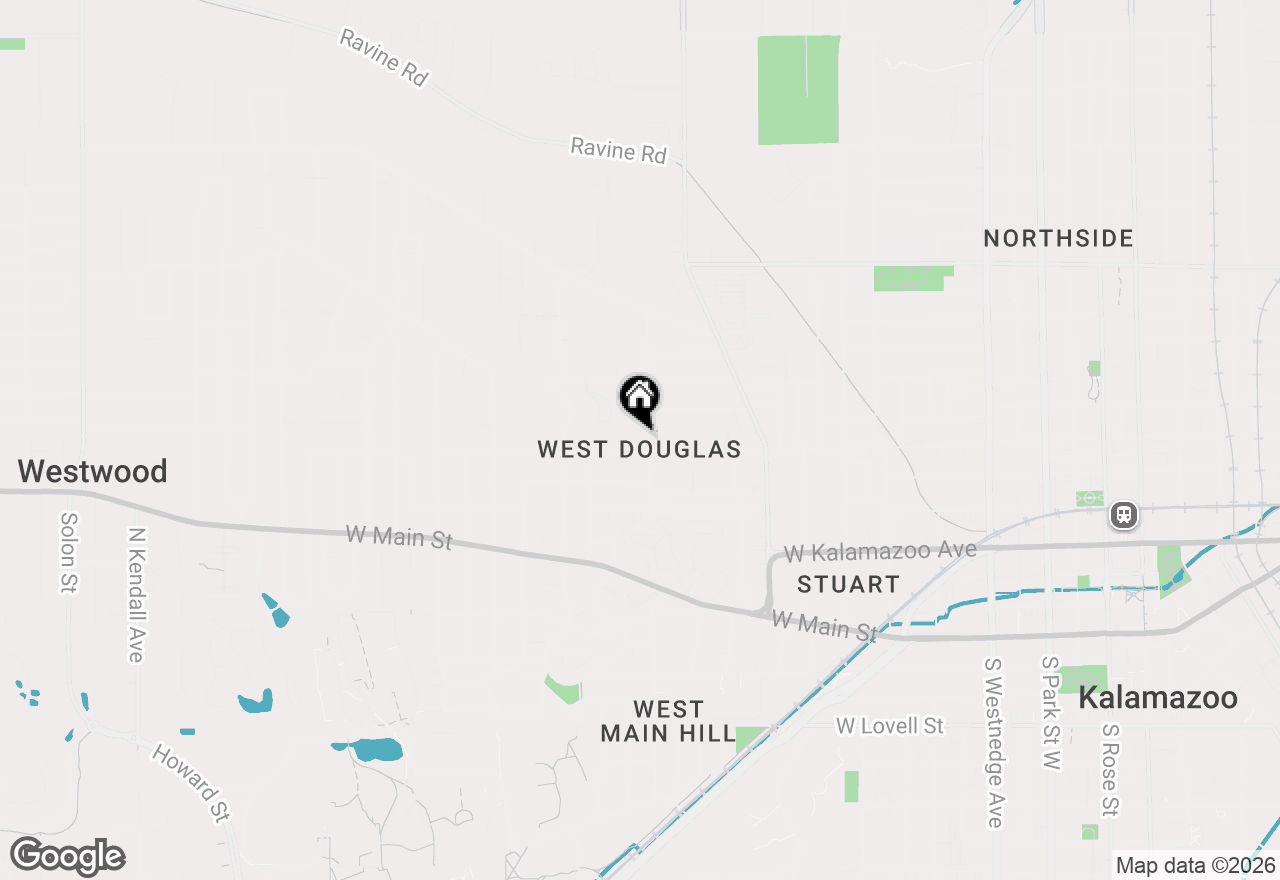 Map of 711 Denner Street, Kalamazoo, MI 49006