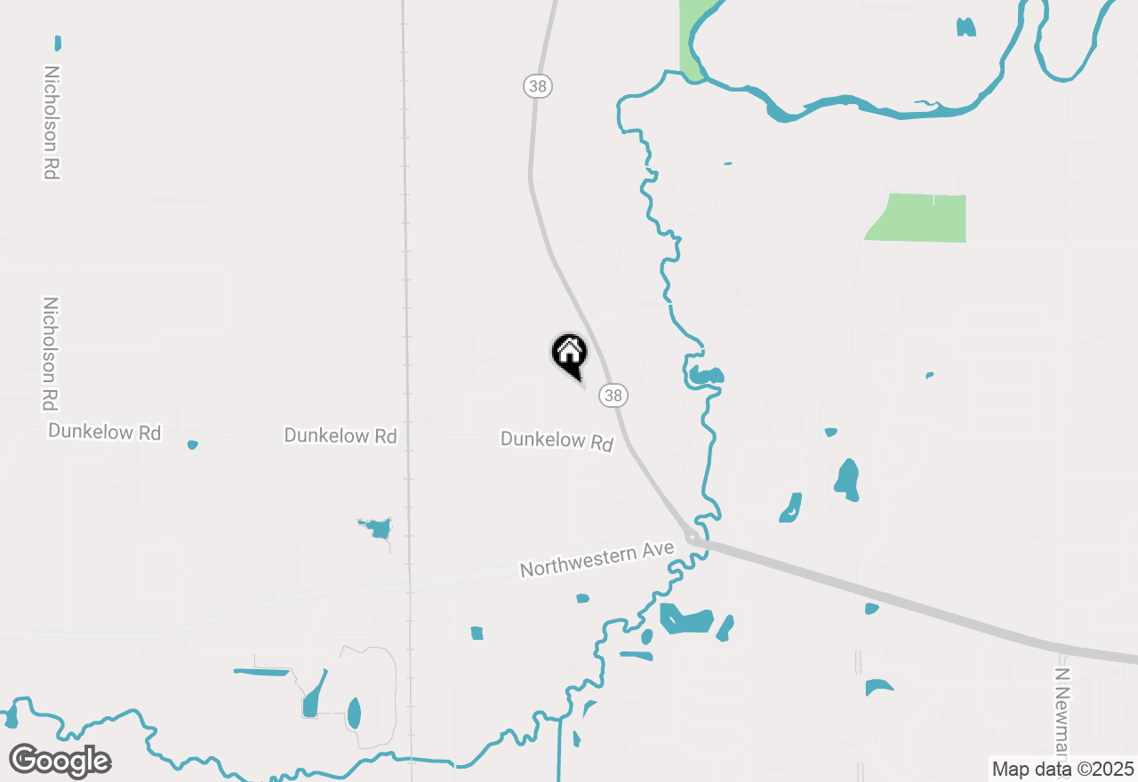 Map of 3620 Fenceline Rd, Franksville, WI 53126