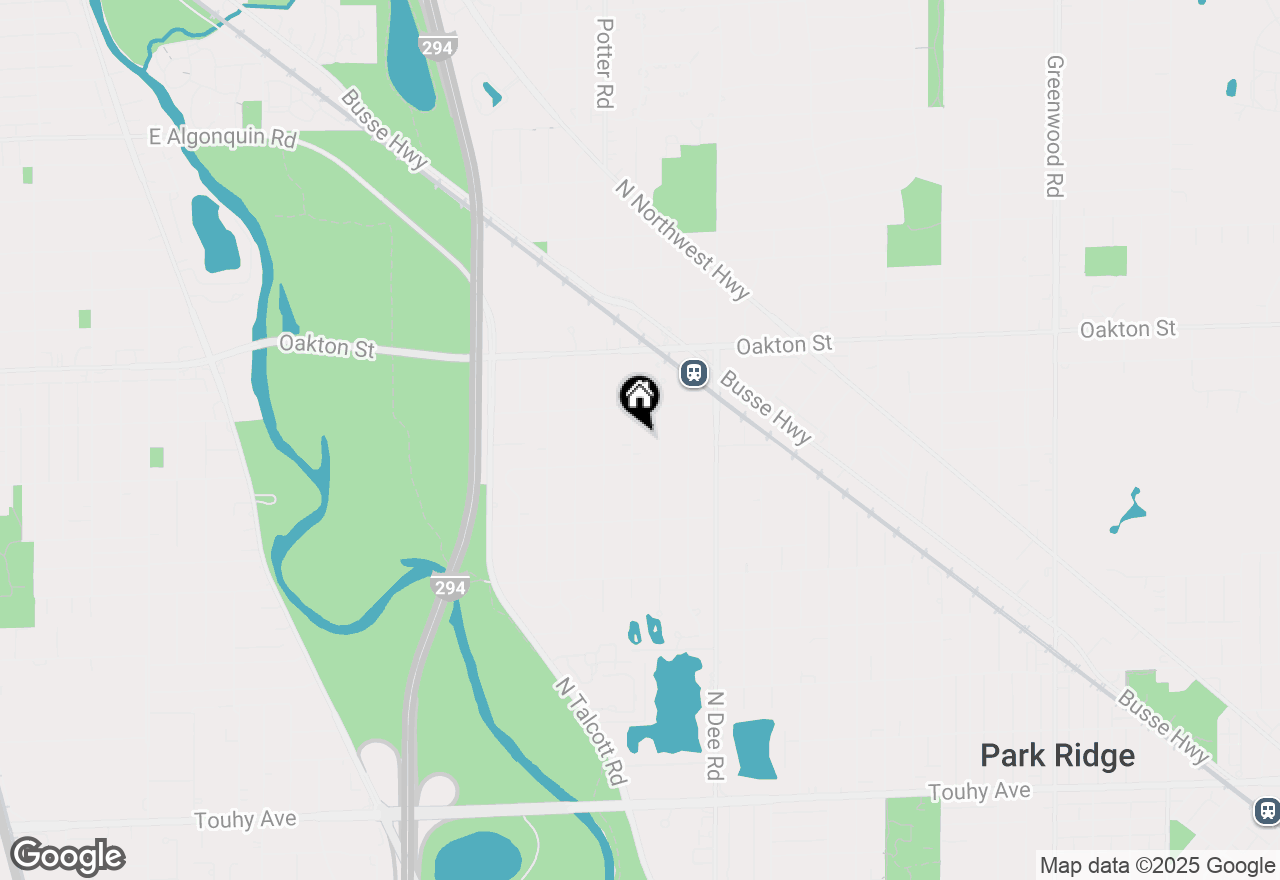 Map of 819 Sylviawood Avenue, Park Ridge, IL 60068