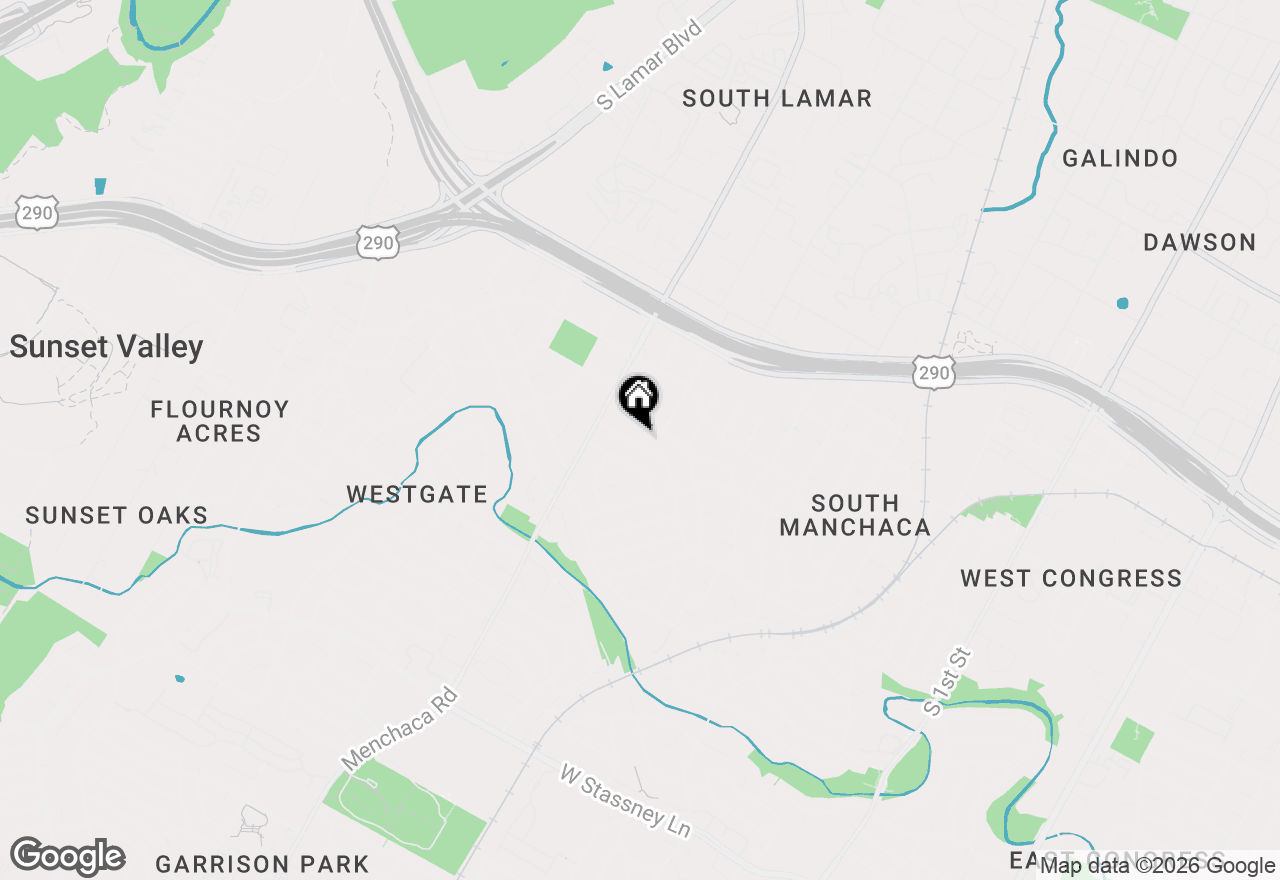 Map of 1808 Forest Hill Dr, Austin, TX 78745