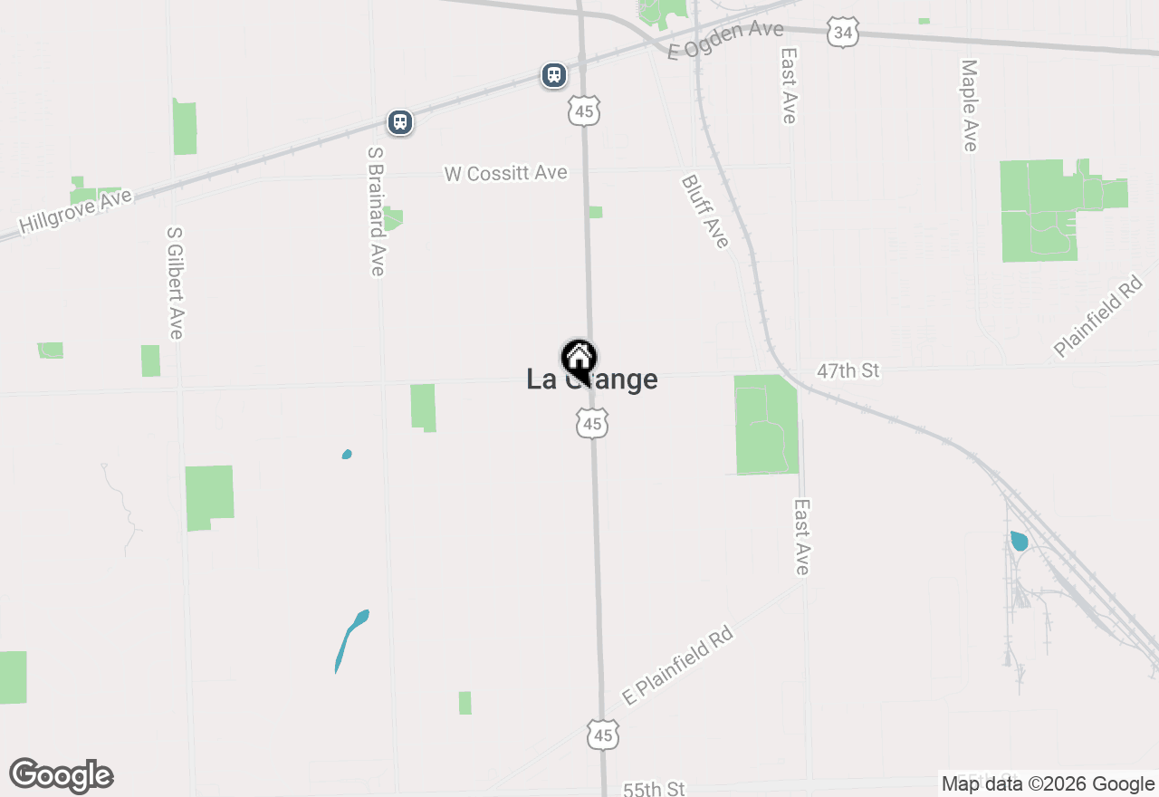 Map of 516 S La Grange Road, La Grange, IL 60525