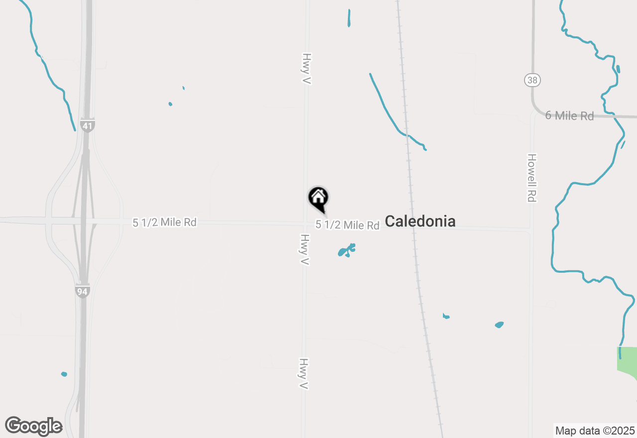 Map of 12108 County Road G, Caledonia, WI 53108