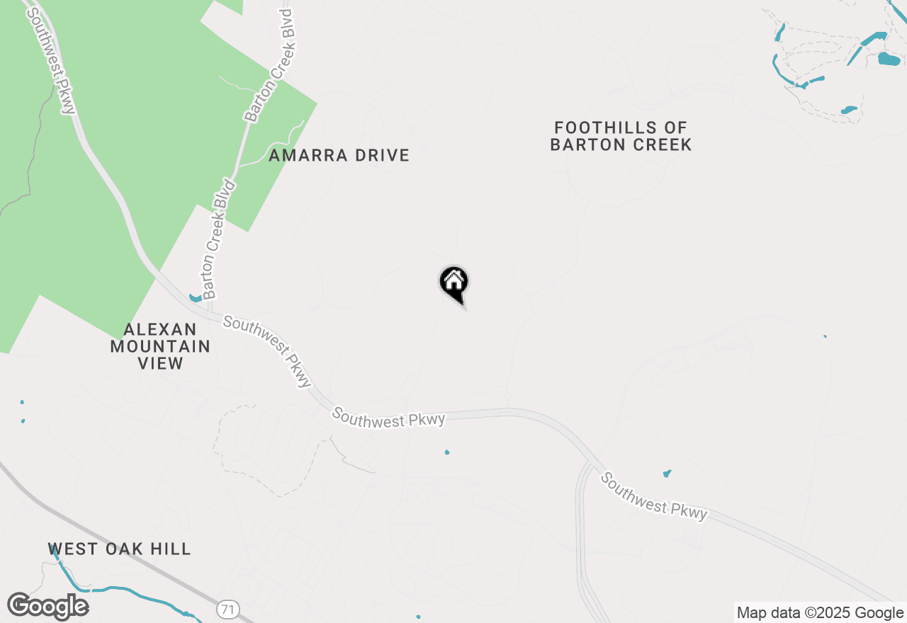 Map of 4901 Peralta Ln, Austin, TX 78735