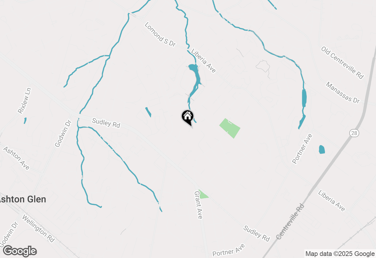 Map of 9356 Birchwood Court, Manassas, VA 20110
