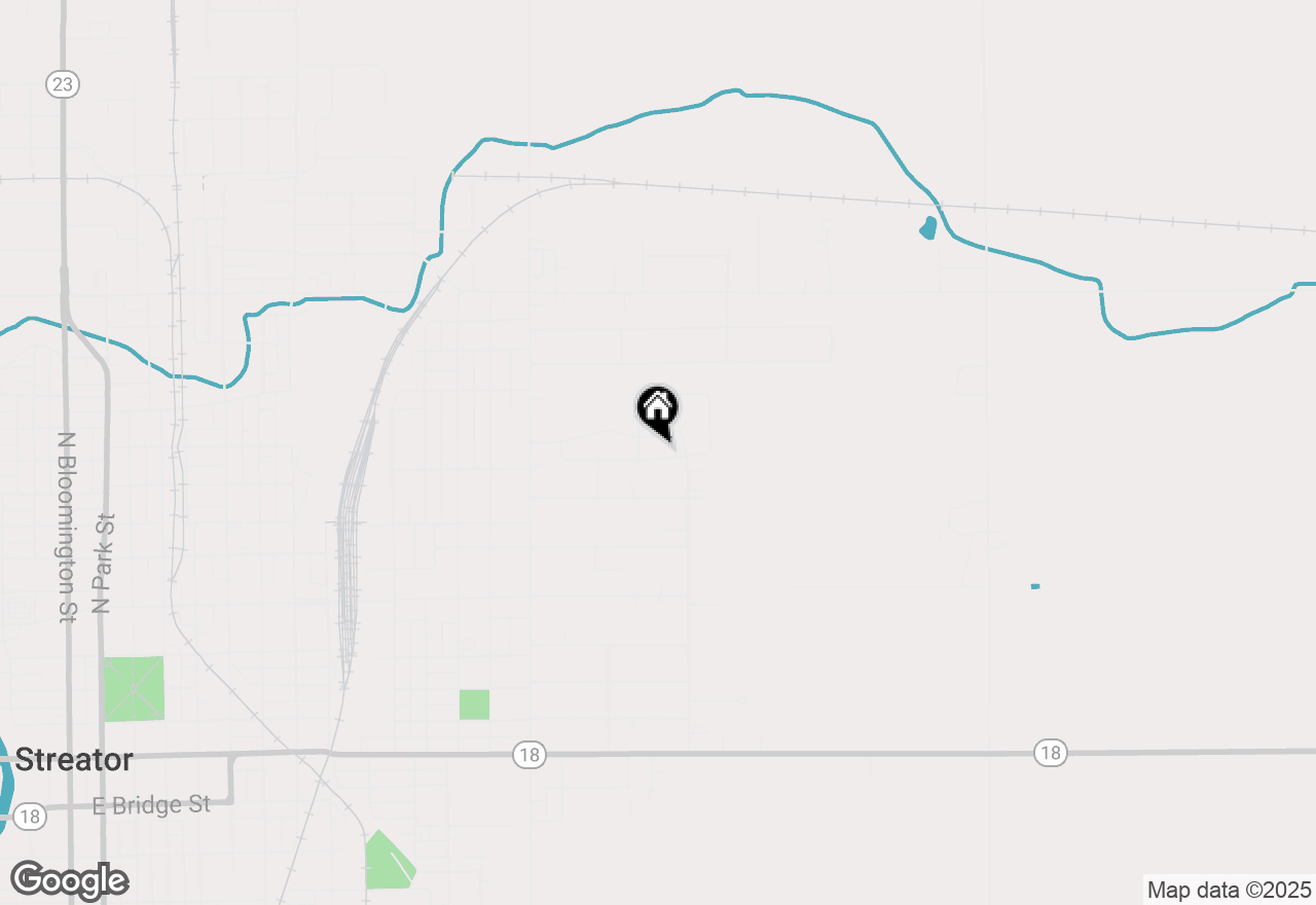 Map of 1526 Manhattan Drive, Streator, IL 61364