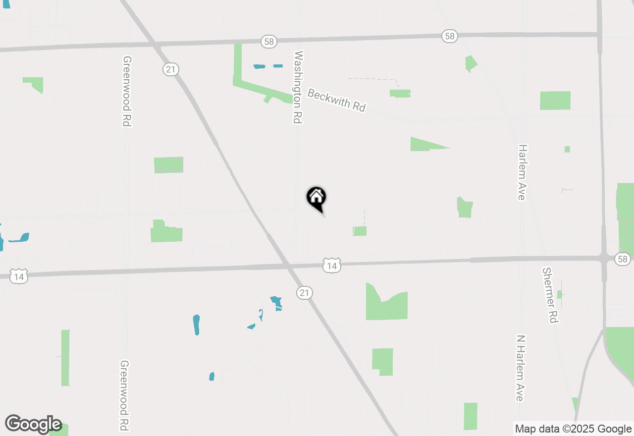 Map of 8945 N Wisner Street, Niles, IL 60714