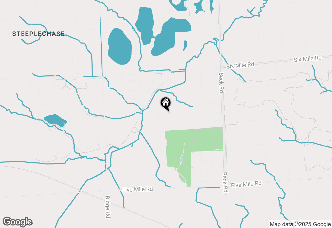 Map of 16463 Constance Court, Northville, MI 48168