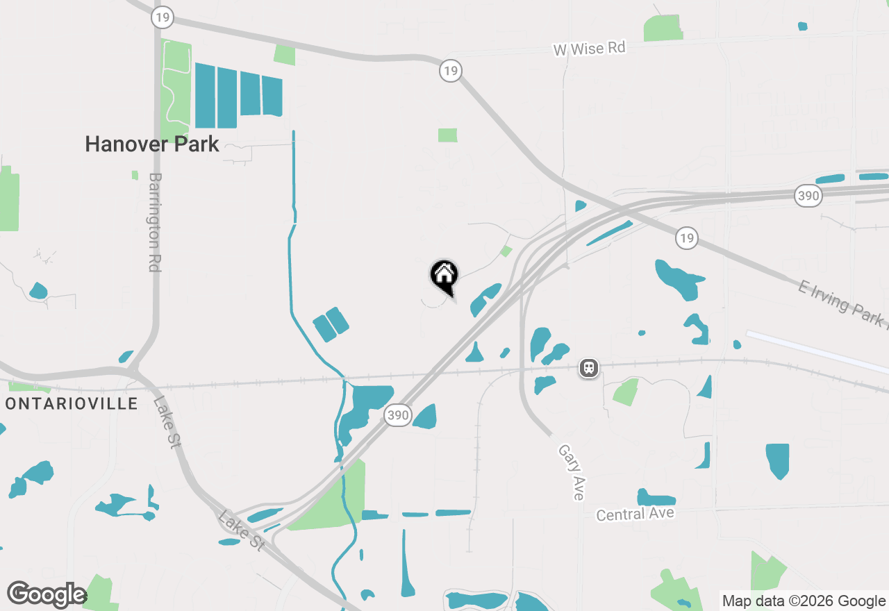 Map of 1947 Heron Avenue #B, Schaumburg, IL 60193