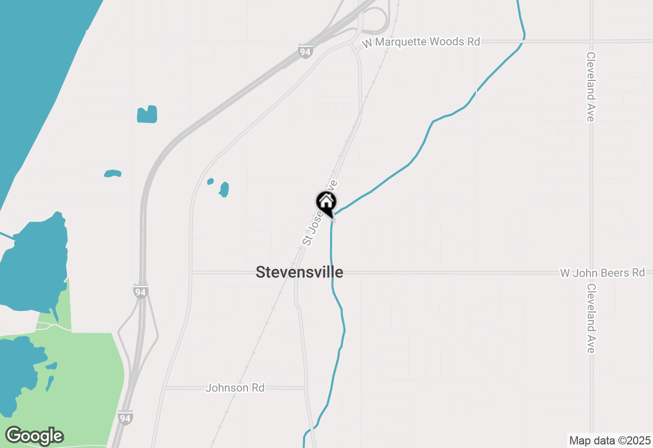 Map of 5513 Saint Joseph Avenue, Stevensville, MI 49127