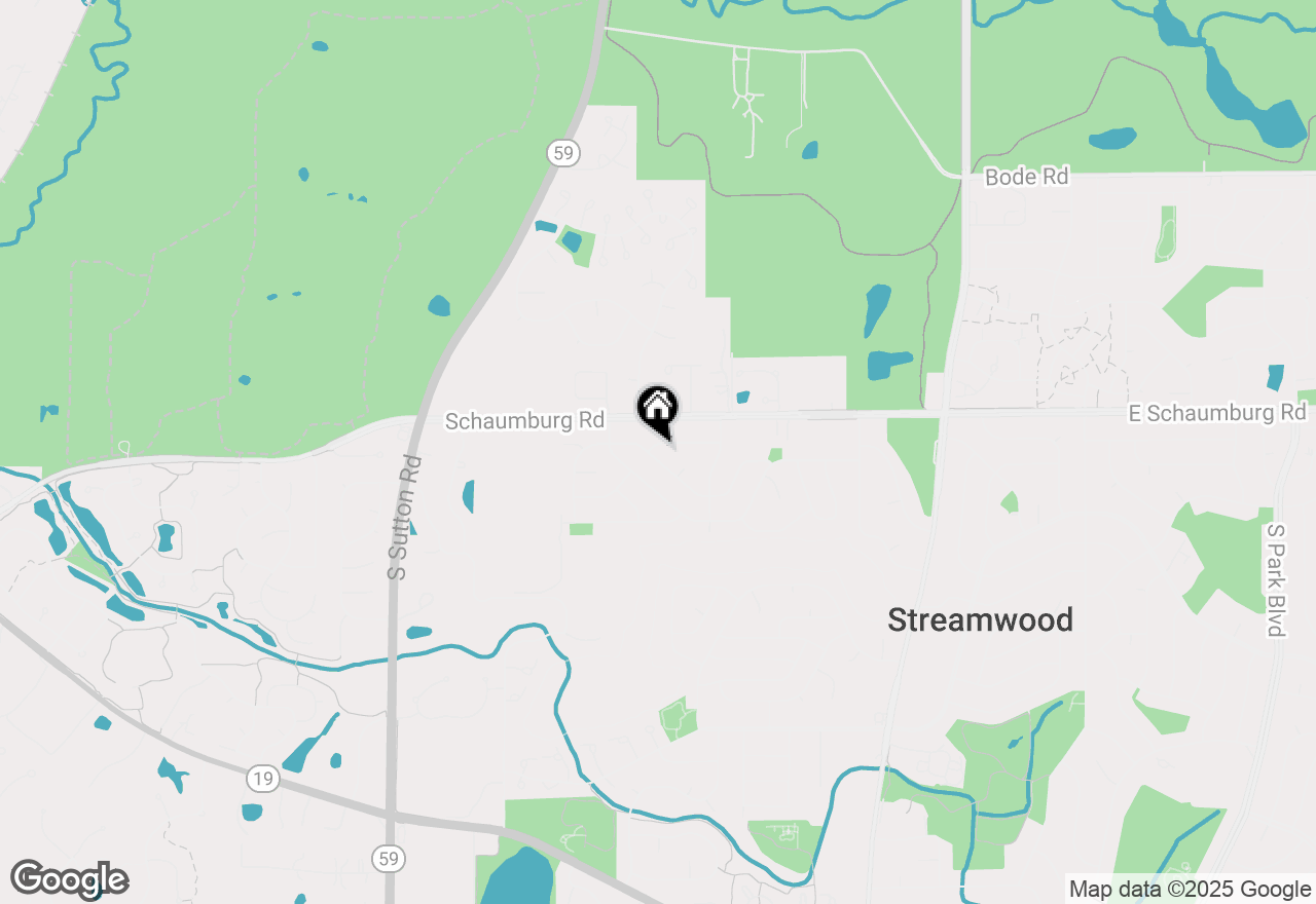 Map of 422 Tanglewood Drive, Streamwood, IL 60107