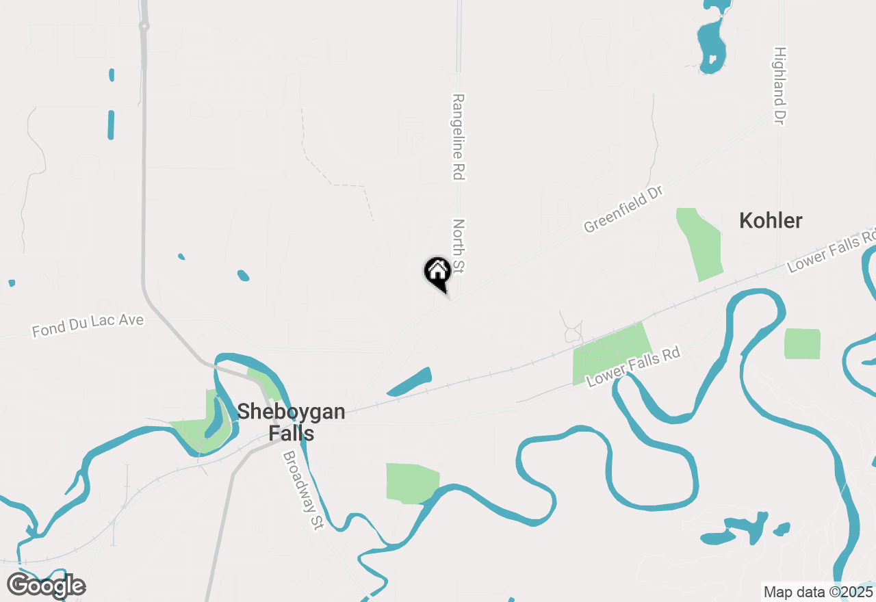 Map of 117 Sarahs Way #152, Sheboygan Falls, WI 53085