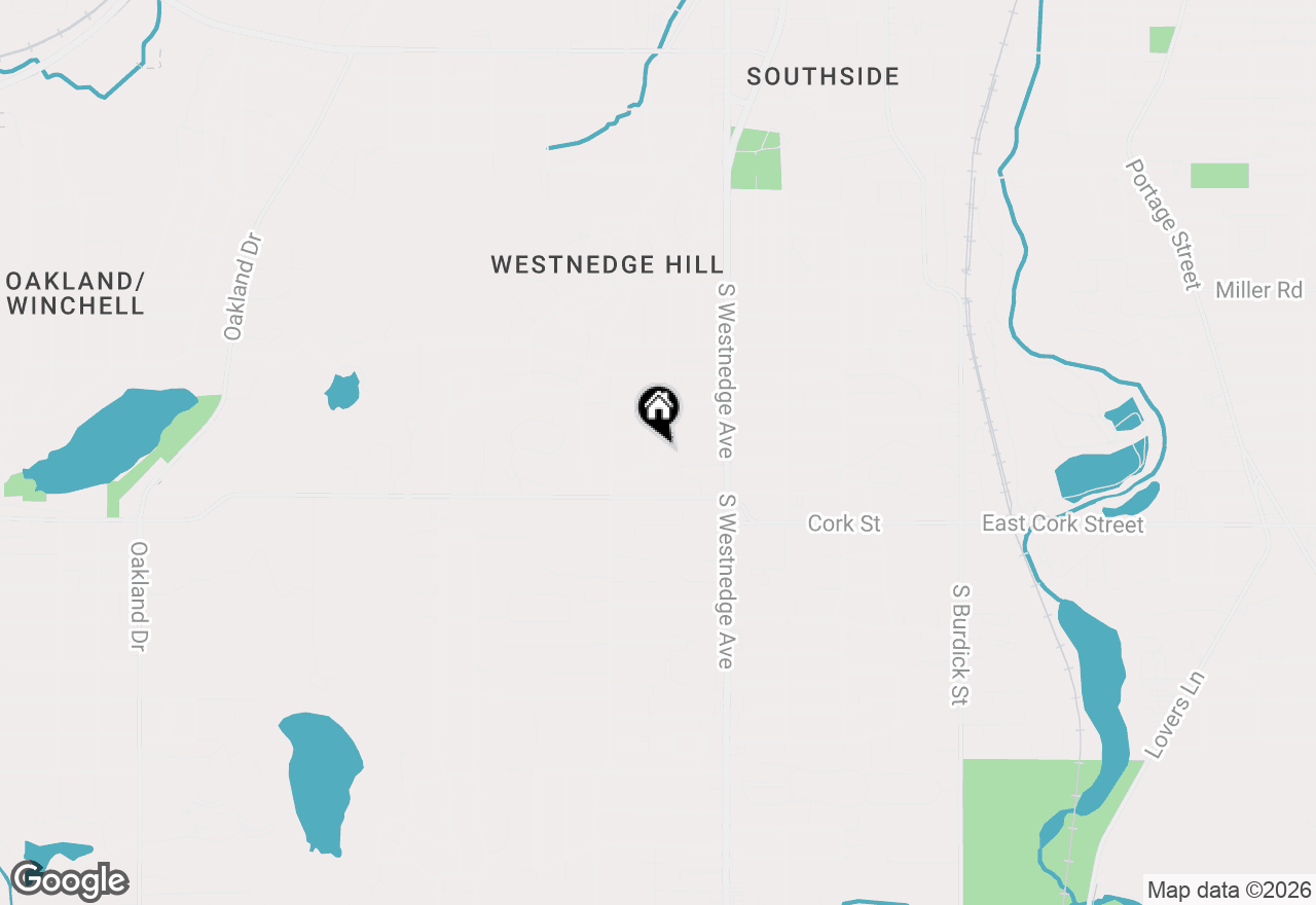 Map of 709 Garland Circle #A, Kalamazoo, MI 49008