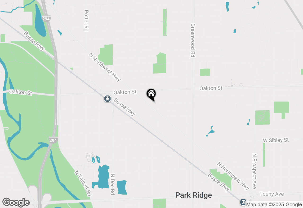 Map of 907 Wilkinson Parkway, Park Ridge, IL 60068