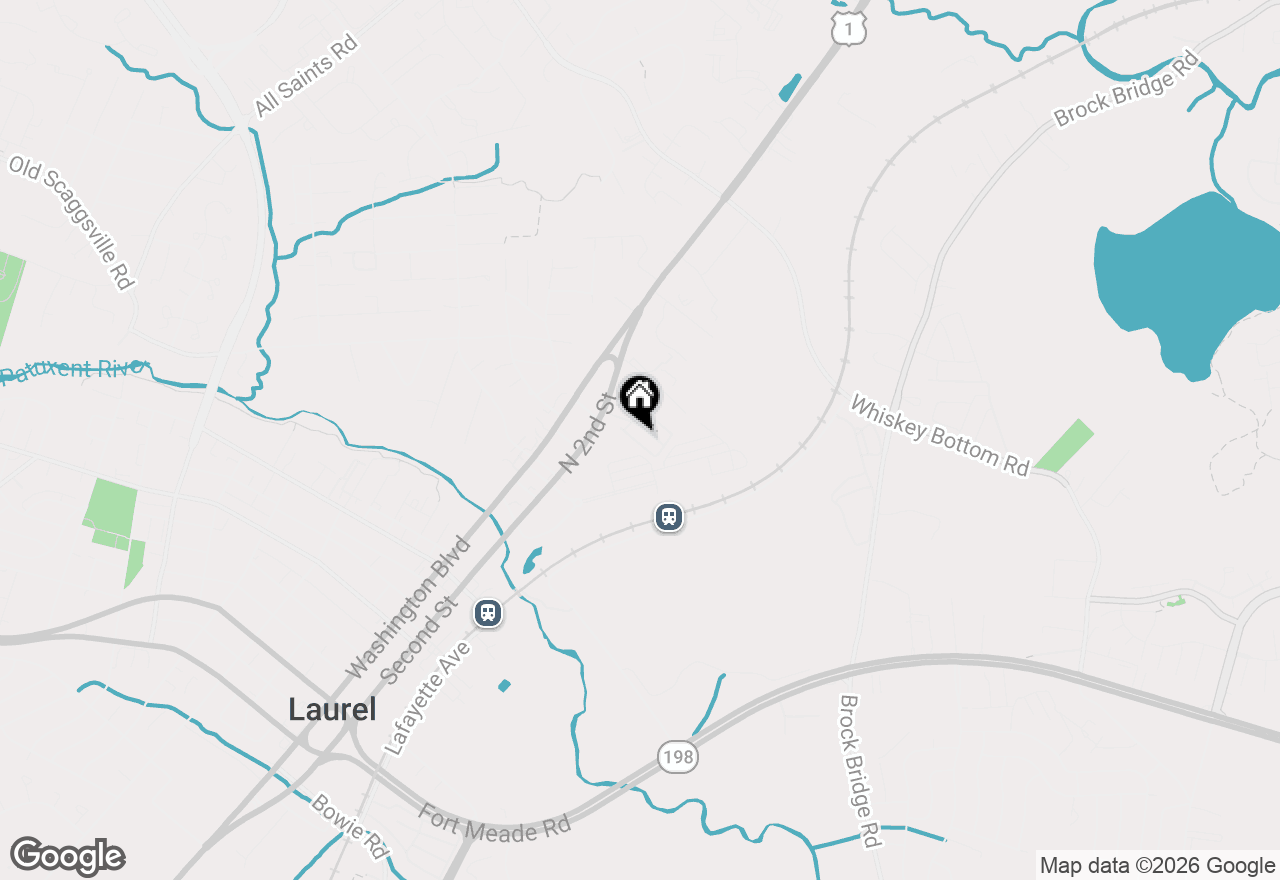 Map of 13 Midway Avenue, Laurel, MD 20723