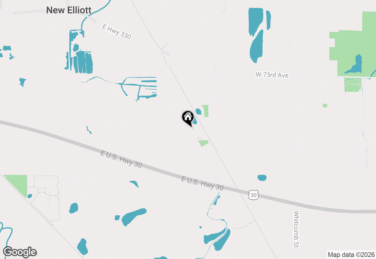 Map of 5347 Mount Drive, Schererville, IN 46375