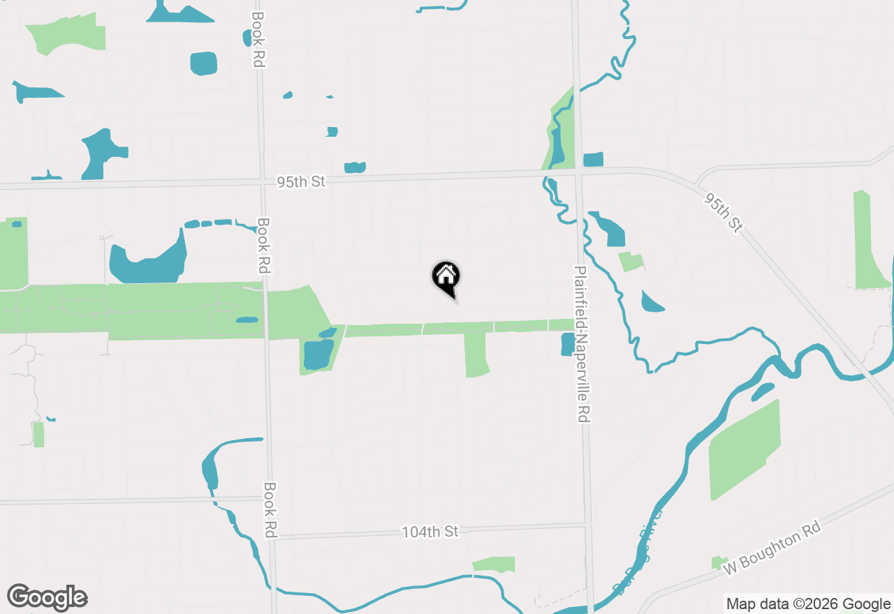 Map of 3412 Falkner Drive, Naperville, IL 60564