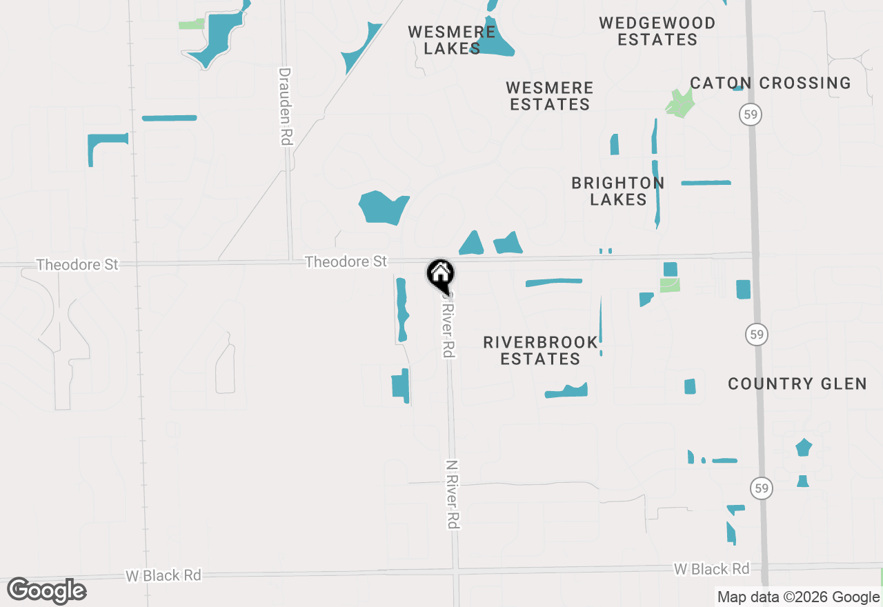 Map of 1418 Major Drive, Plainfield, IL 60586