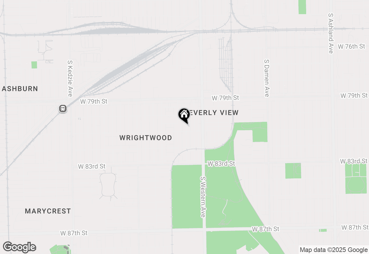 Map of (Address confidential), Chicago, Illinois 60652