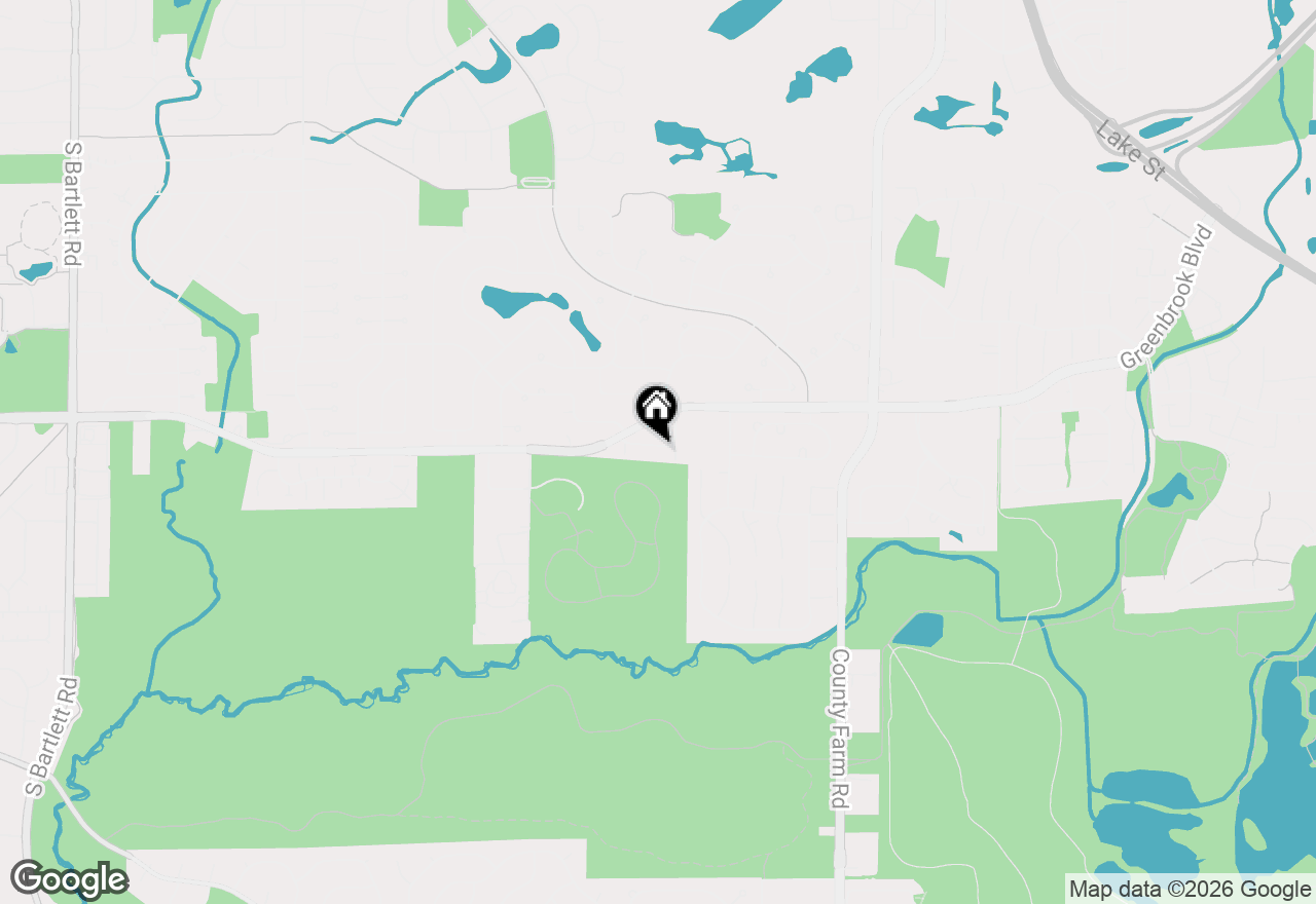 Map of 482 Nicole Drive #8B, Bartlett, IL 60103