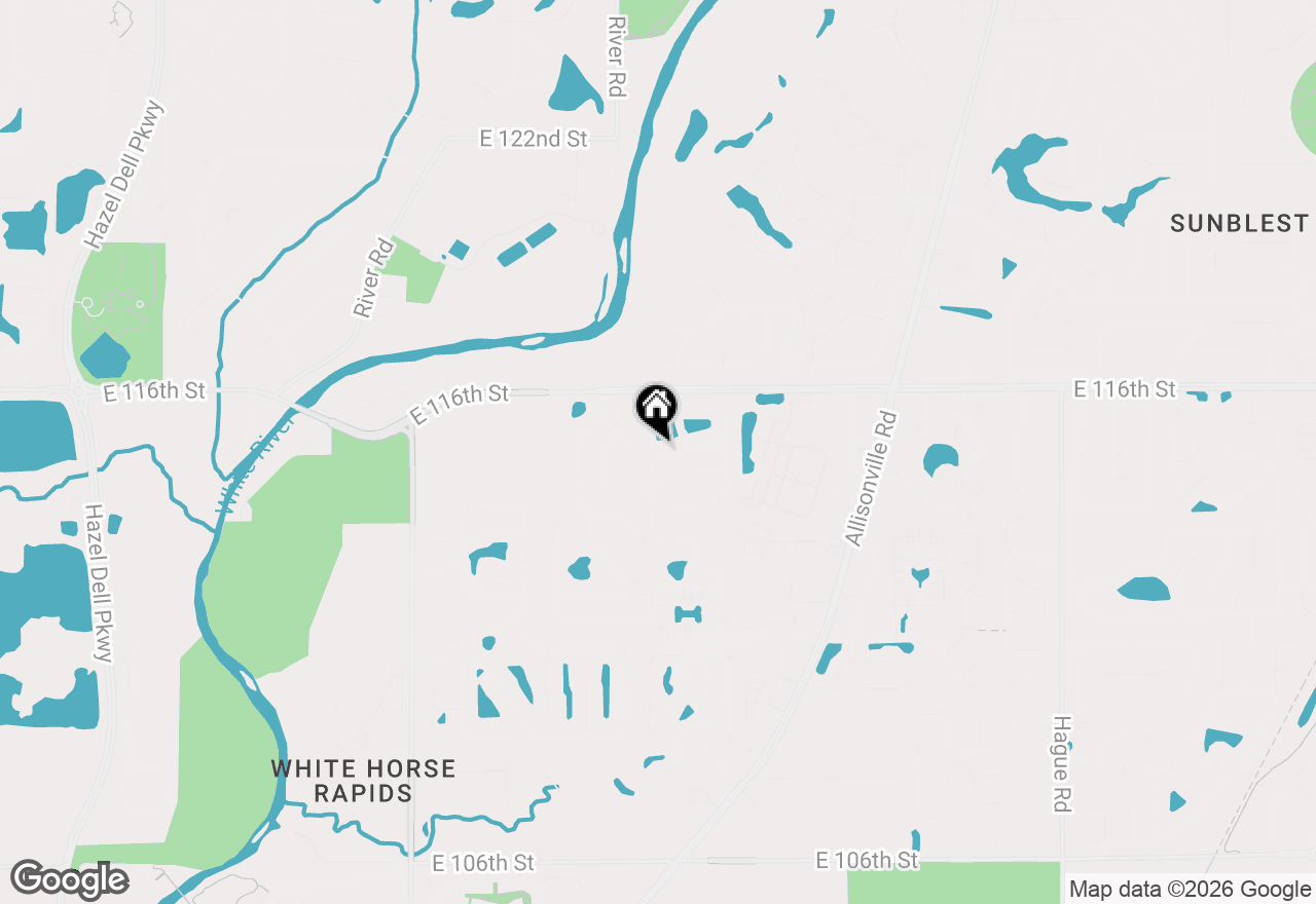 Map of 6750 Wild Cherry Drive, Fishers, IN 46038