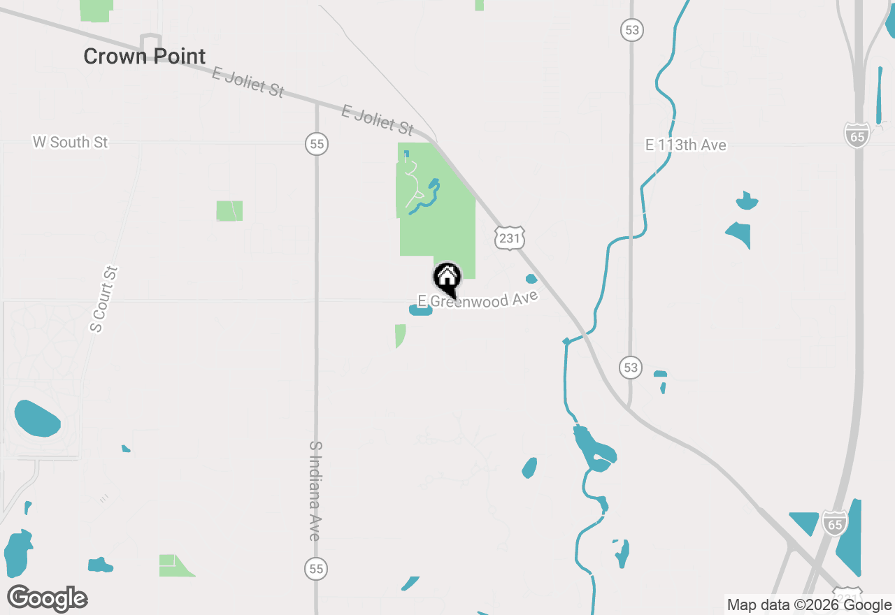 Map of 701 Trenton Street, Crown Point, IN 46307