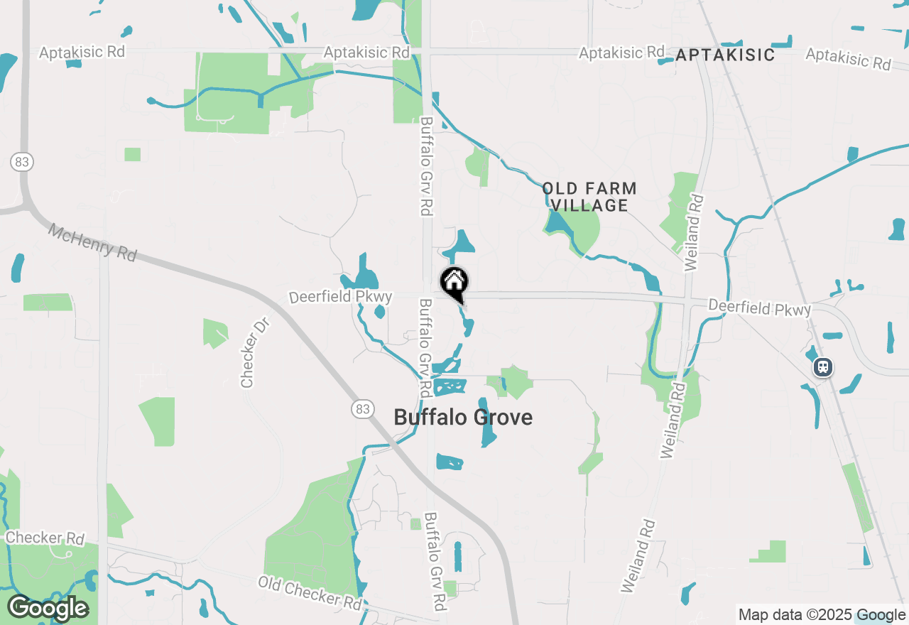 Map of 1022 Pinetree Circle N #1022, Buffalo Grove, IL 60089