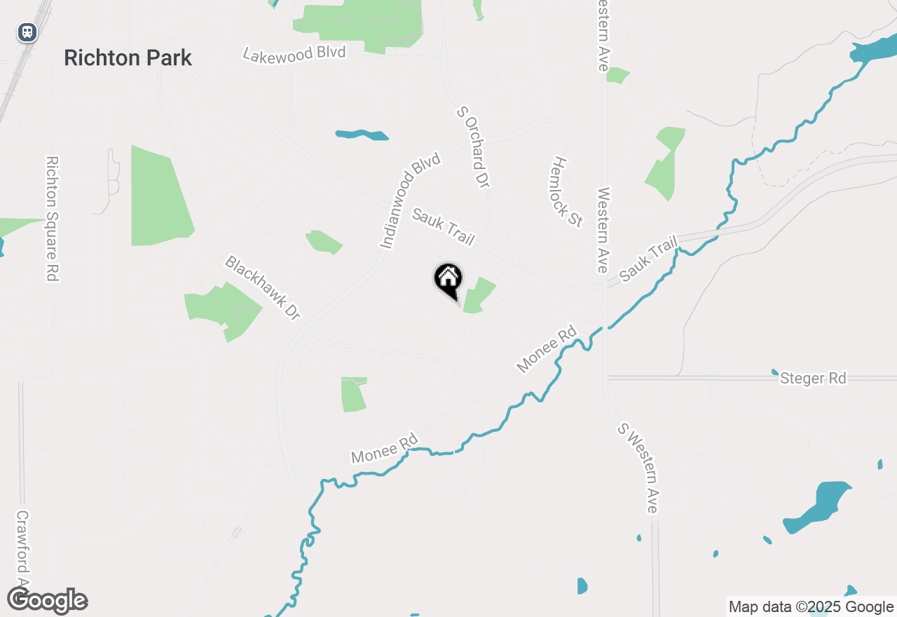 Map of 339 Nassau Street, Park Forest, IL 60466