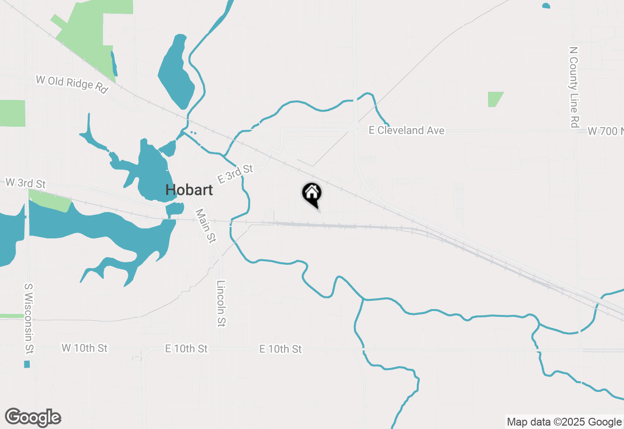 Map of 500 S Liberty Place, Hobart, IN 46342