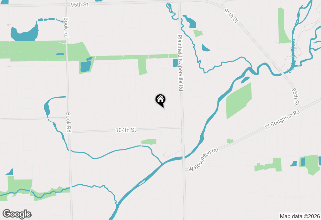 Map of 3819 Capri Court, Naperville, IL 60564