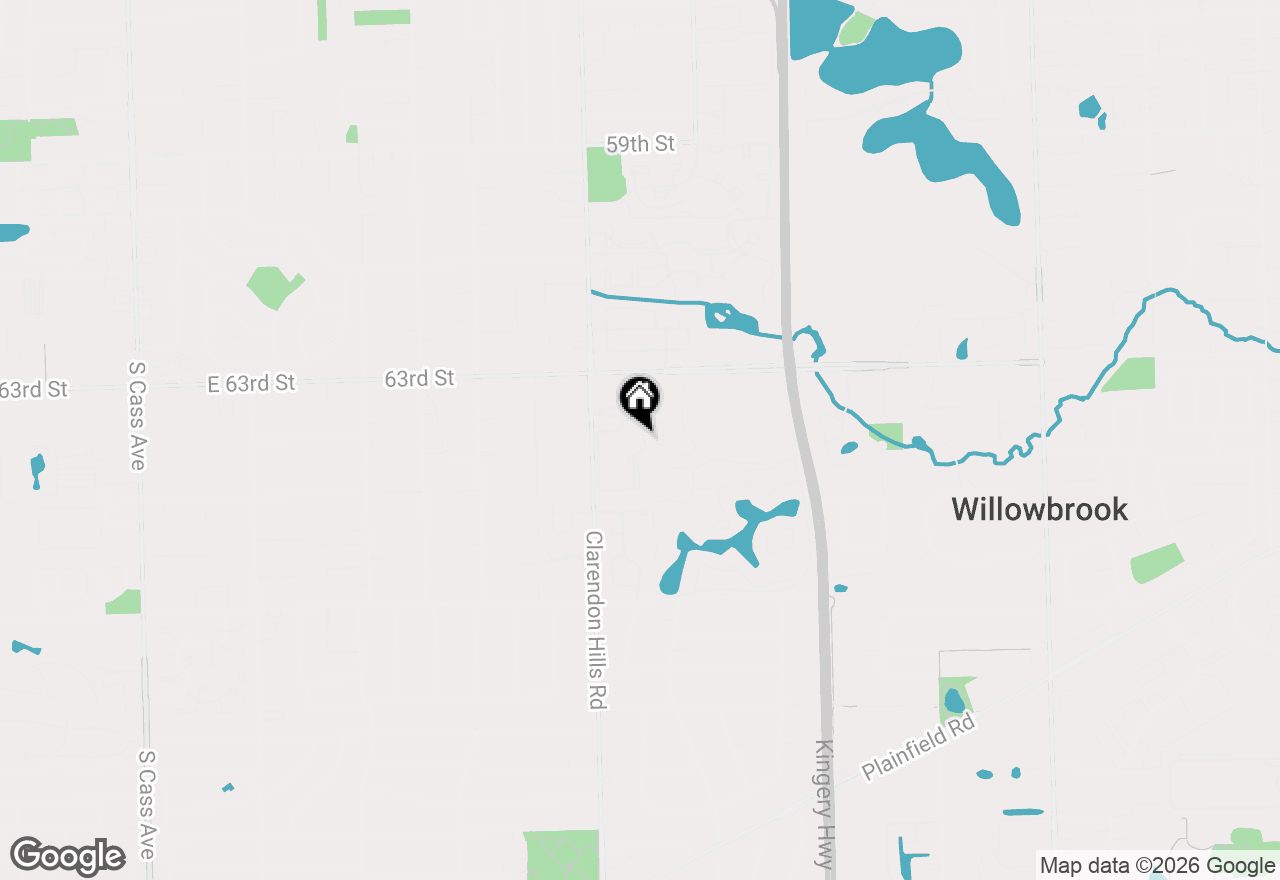 Map of 6425 Clarendon Hills Road #211, Willowbrook, IL 60527