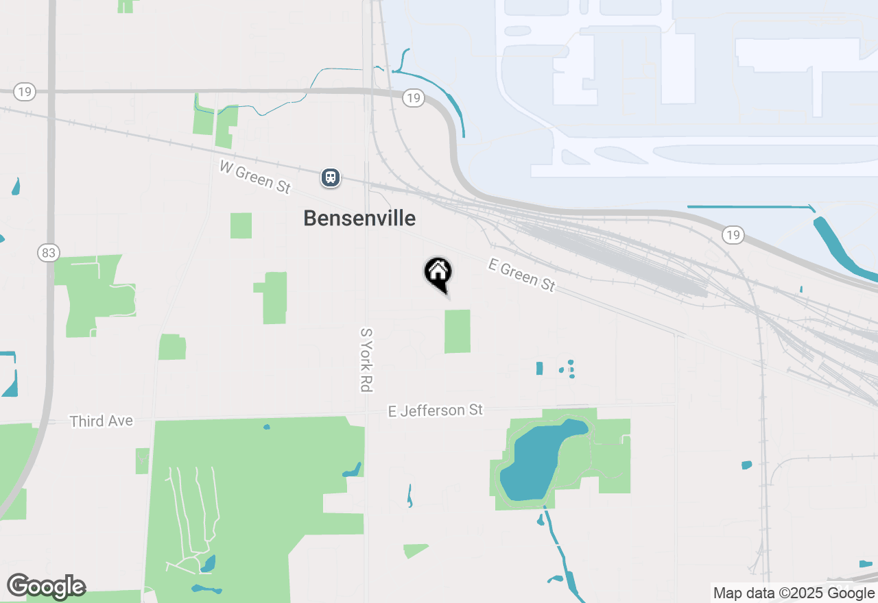 Map of 304 E Pine Avenue, Bensenville, IL 60106