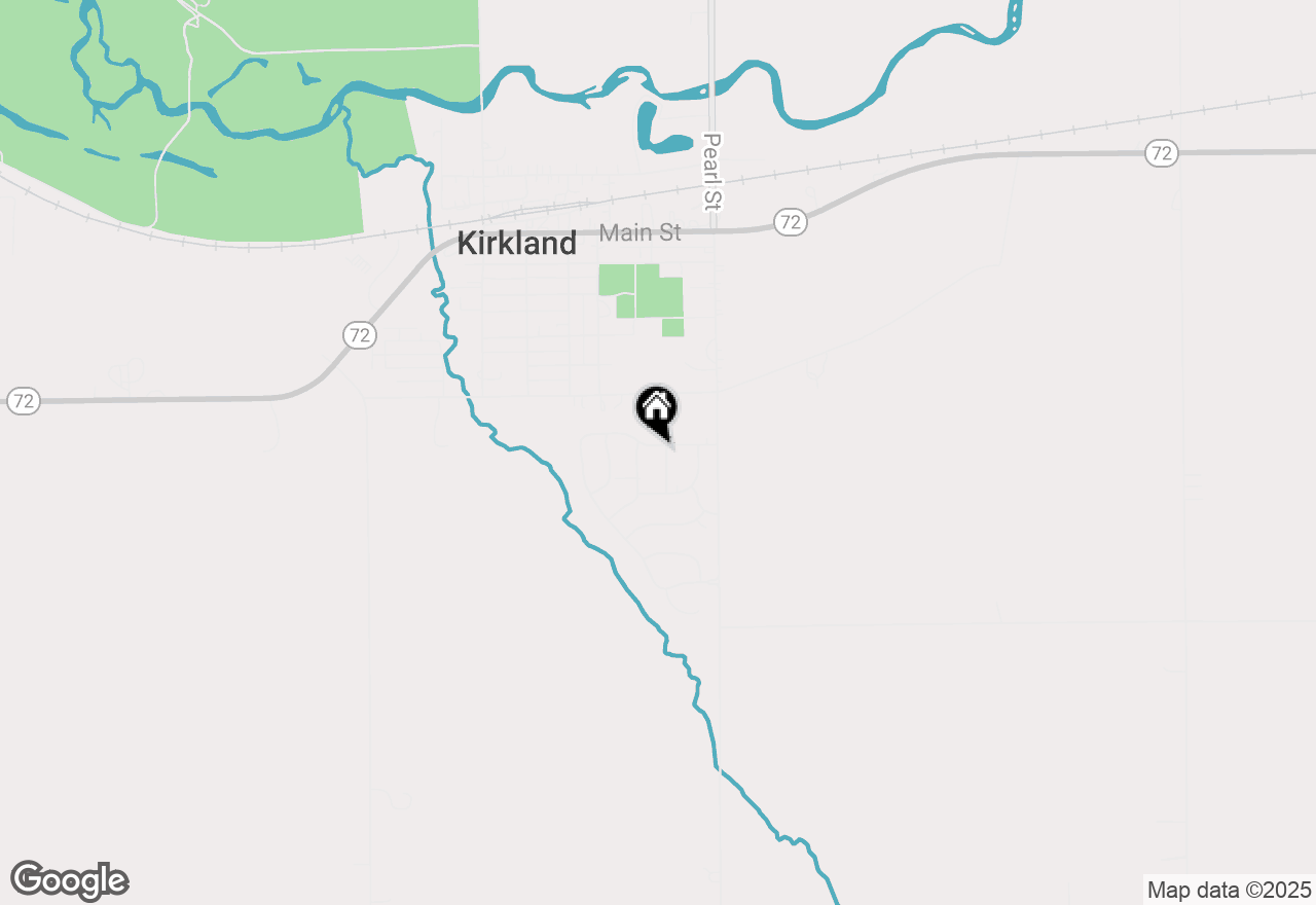 Map of 300 Forest Drive, Kirkland, IL 60146