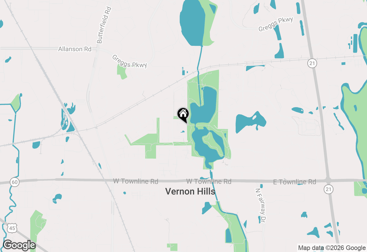 Map of 2 Timber Lane #18, Vernon Hills, IL 60061