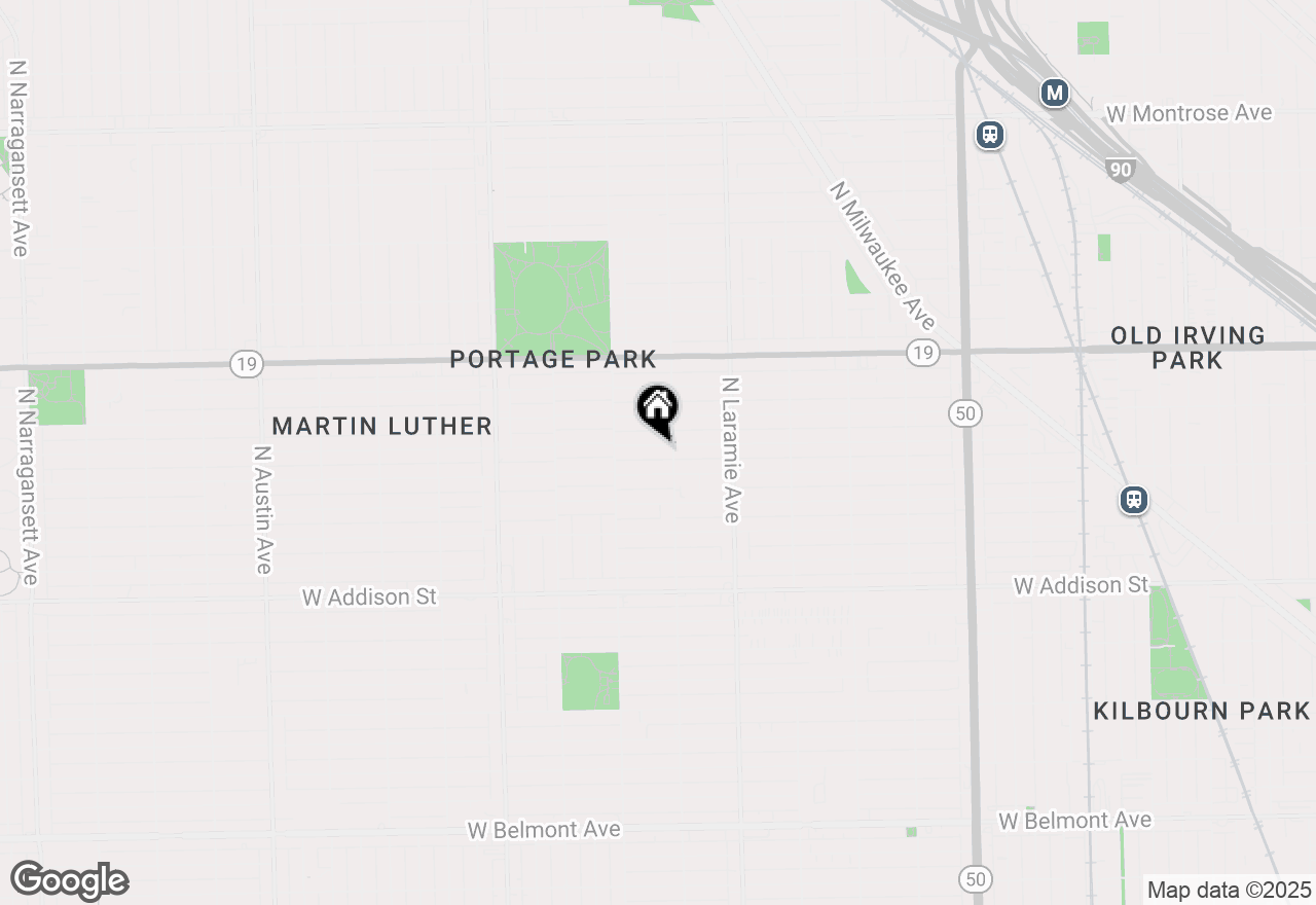 Map of 5311 W Berenice Avenue, Chicago, IL 60641