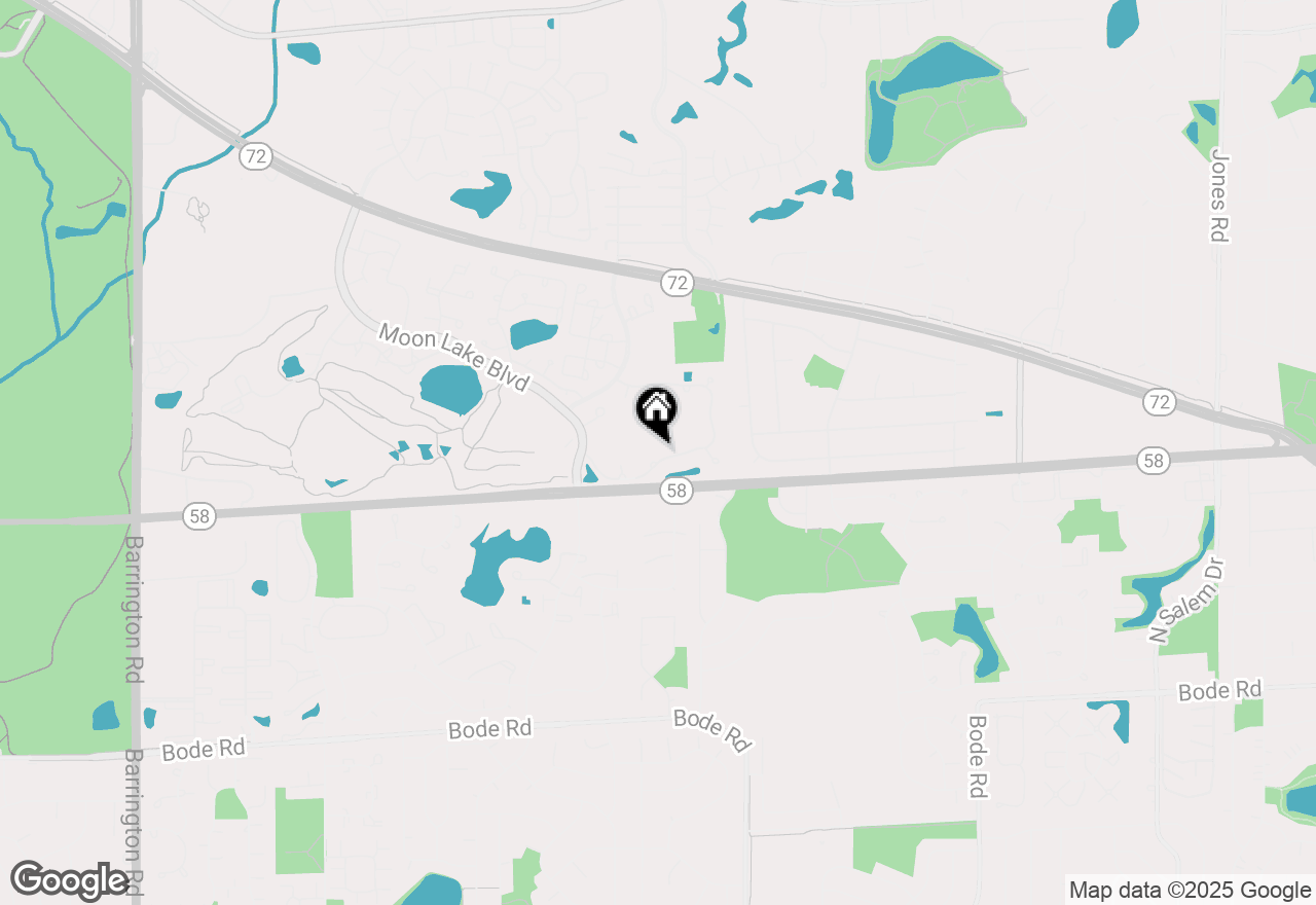 Map of 1764 Pebble Beach Drive, Hoffman Estates, IL 60169