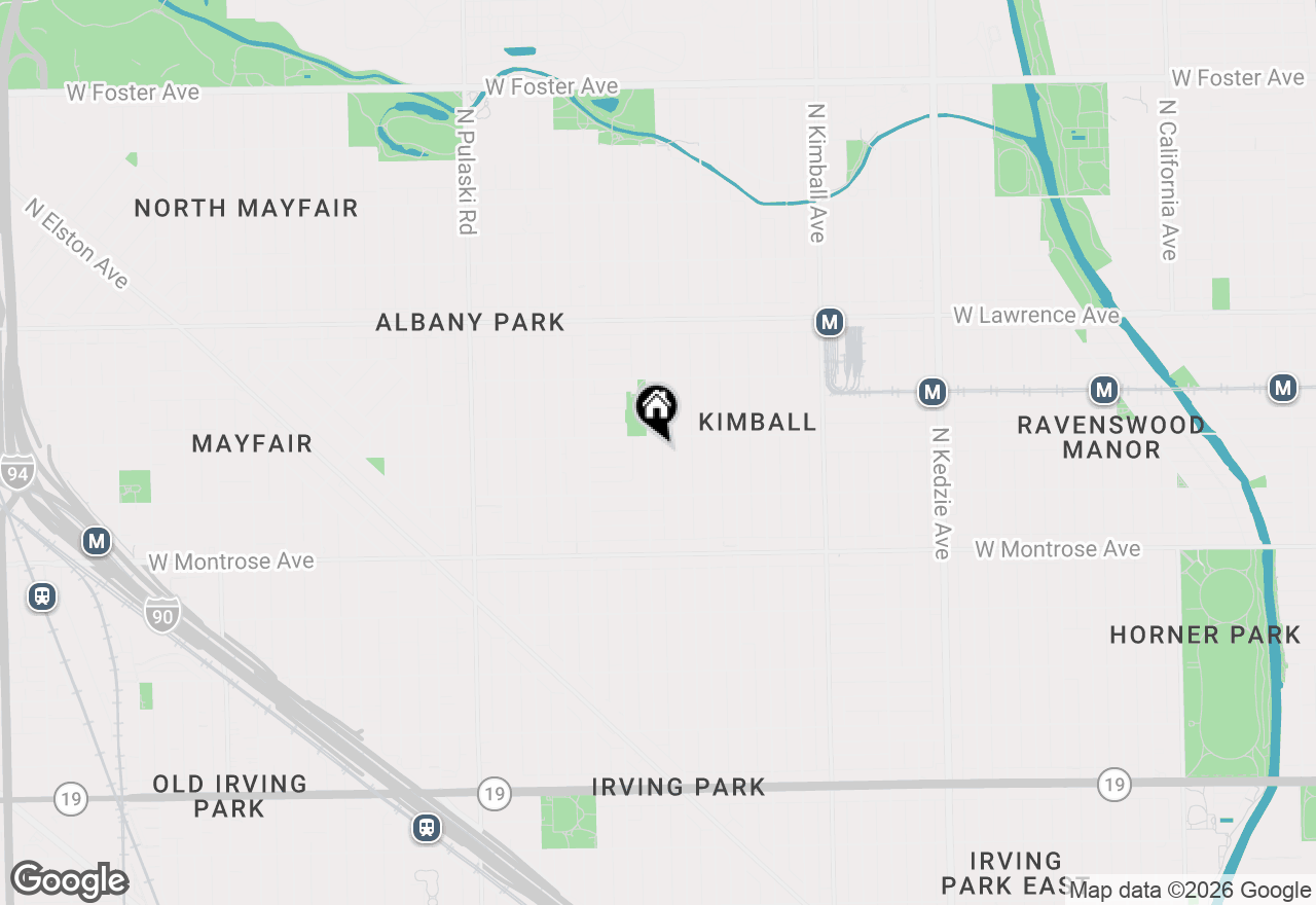 Map of 4545 N Lawndale Avenue, Chicago, IL 60625