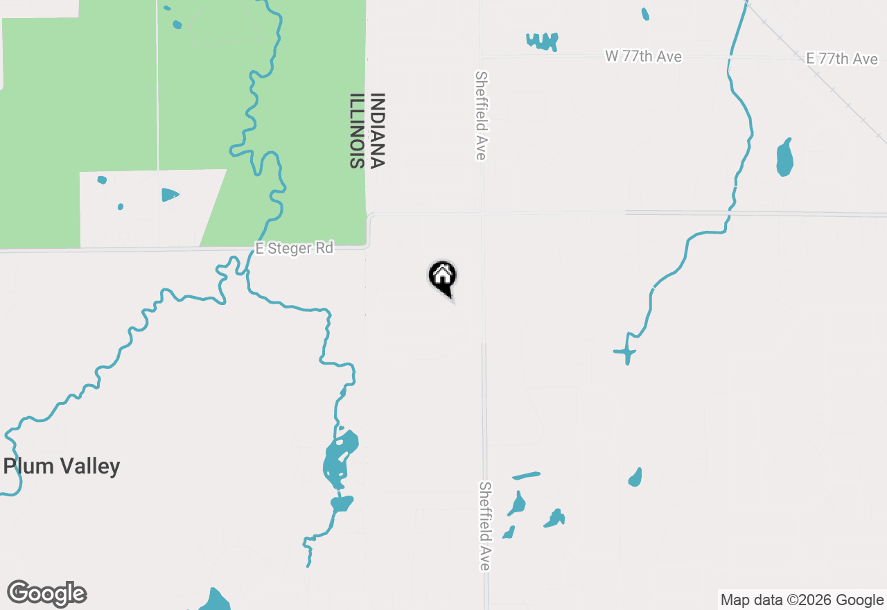 Map of 203 Coneflower Drive, Dyer, IN 46311