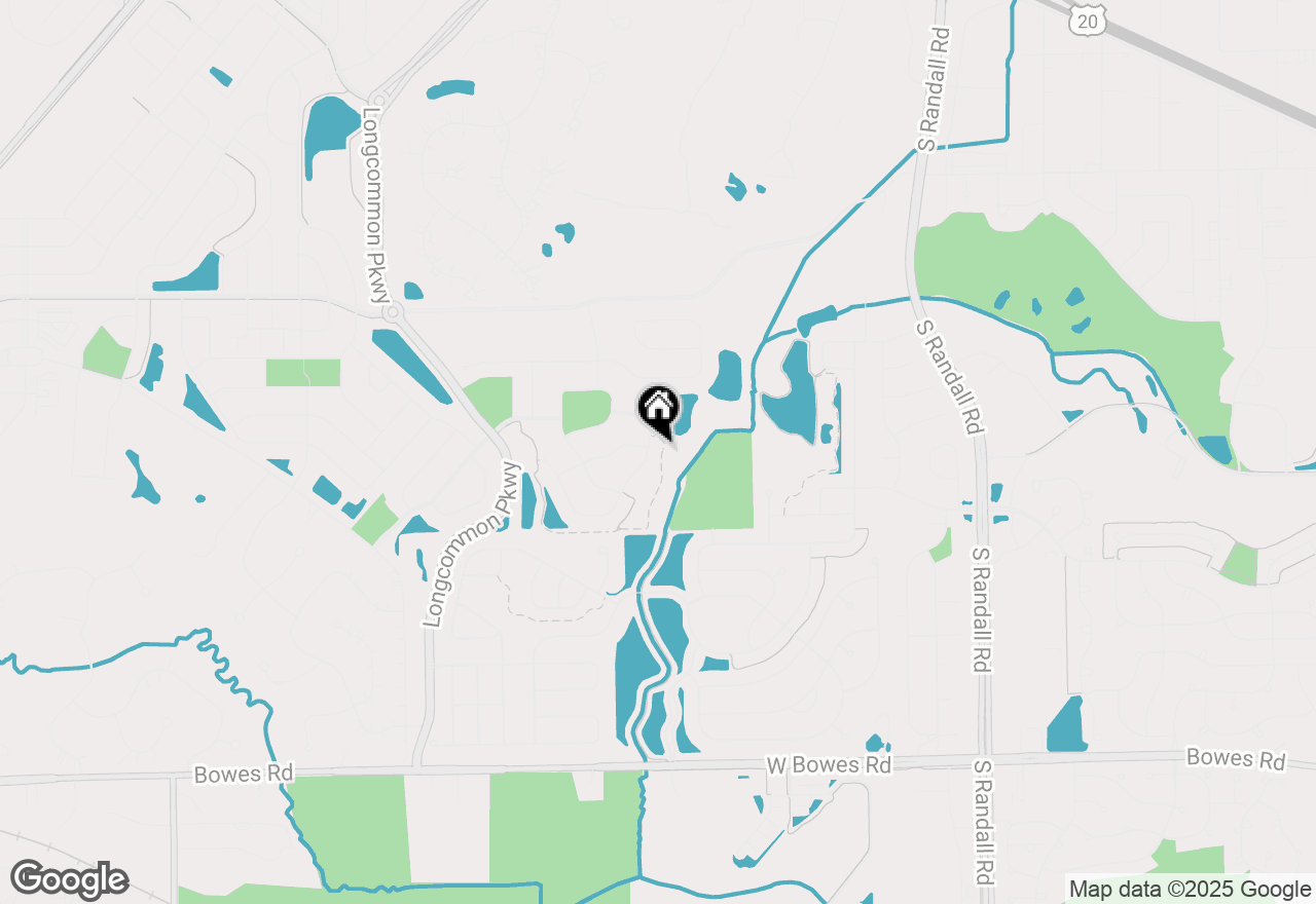 Map of 2907 Kelly Drive, Elgin, IL 60124