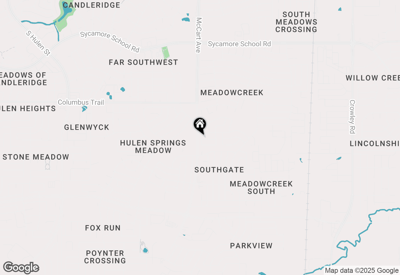 Map of 8108 Raleigh Drive, Fort Worth, TX 76123