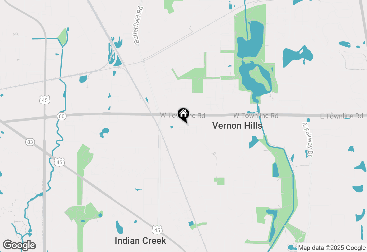 Map of 323 Aspen Pointe Road, Vernon Hills, IL 60061